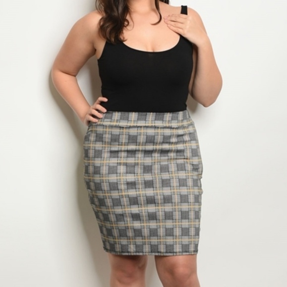 Plus Size Skirt - Picture 1 of 3